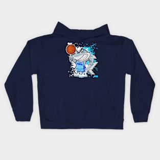 SHARK BASKETBALL Kids Hoodie